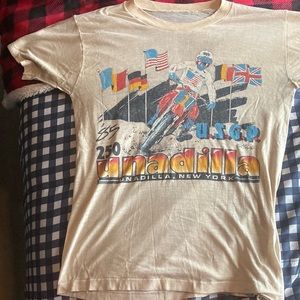VTG 70s/80s Motocross Unadilla Distressed Shirt